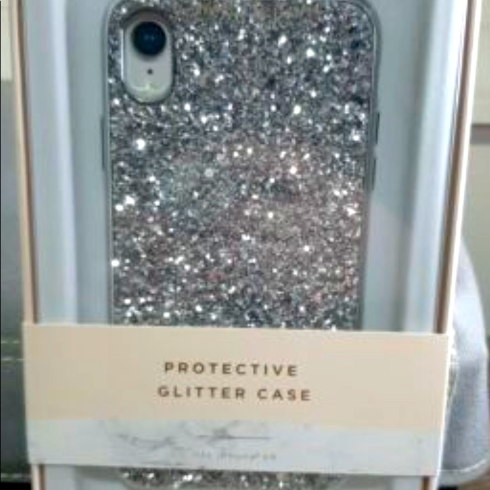 Cute sparkly iPhone Xr phone case
